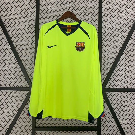 2005-06 Barcelona away long sleeve